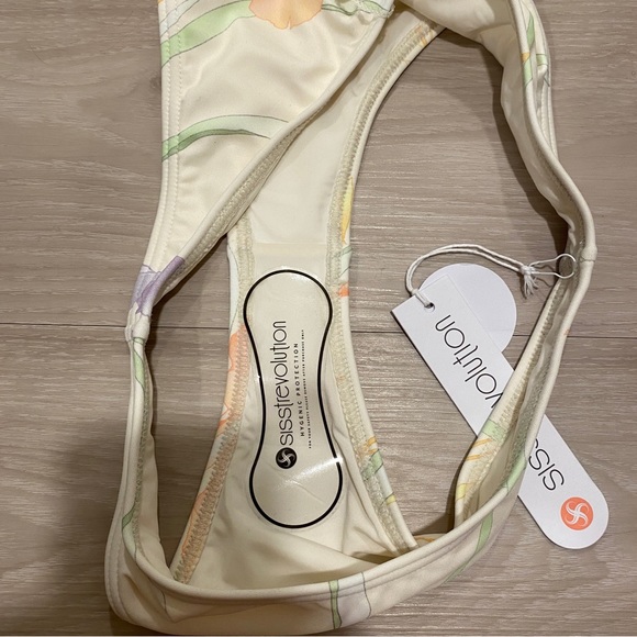 Sisstrevolution Summer Skies Skimpy Swim Bottom Small - Picture 4 of 6